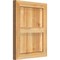 Ekena Millwork Framed Board-n-Batten Shutters, Rough Sawn Western Red Cedar, 16 1/8W x 20H, PR RBF06S16X020RWR - alternate 3